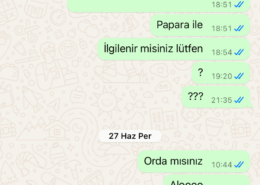 26 Hazarin tarihinde whatsapp üzerinden ‪+7 963 650‑70‑69‬ yurt dışı …